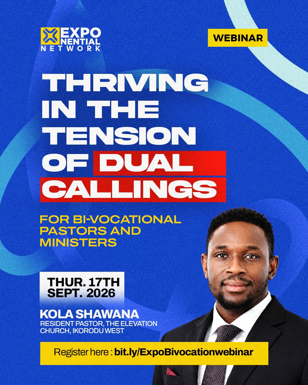 Thriving in the Tension of Dual Callings webinar flyer